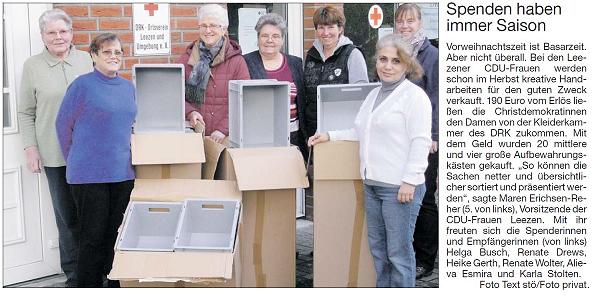 Spende CDU-Frauen2014